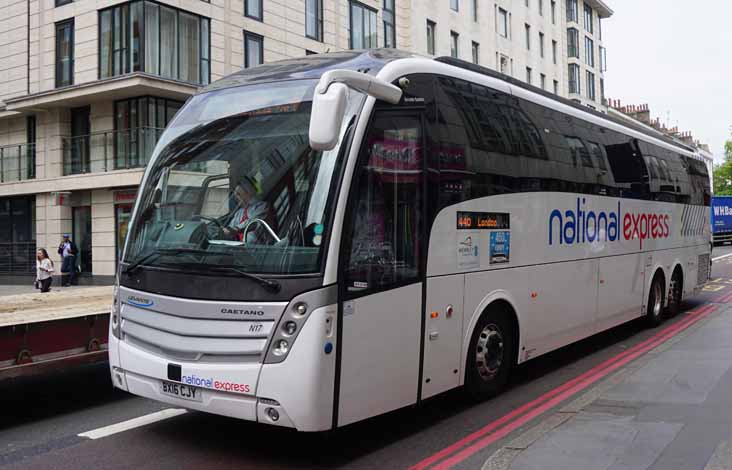 Skills Volvo B11RT Caetano Levante N17 National Express